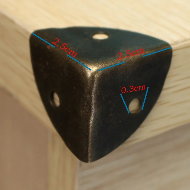 8 шт. декоративные античные бронзовые чемоданы с 3 отверстиями | Дом и сад