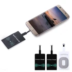 Универсальный Приемник беспроводного зарядного устройства Qi для iPhone, аксессуары для зарядки Android