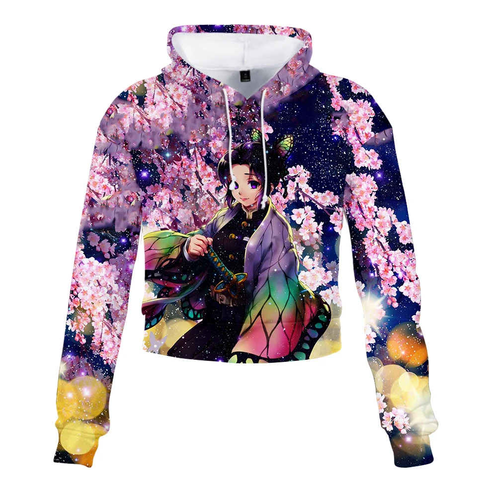 

Ghost Blade Naveled Hoody women Hot New Classic Print Casual Ghost Blade Naveled clothes girl pullovers casual tops