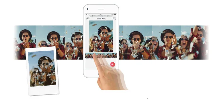 Fujifilm Instax Share смартфон принтер SP-2 обновление до Mini Link печать с видео управления движением вместе в режиме развлечения