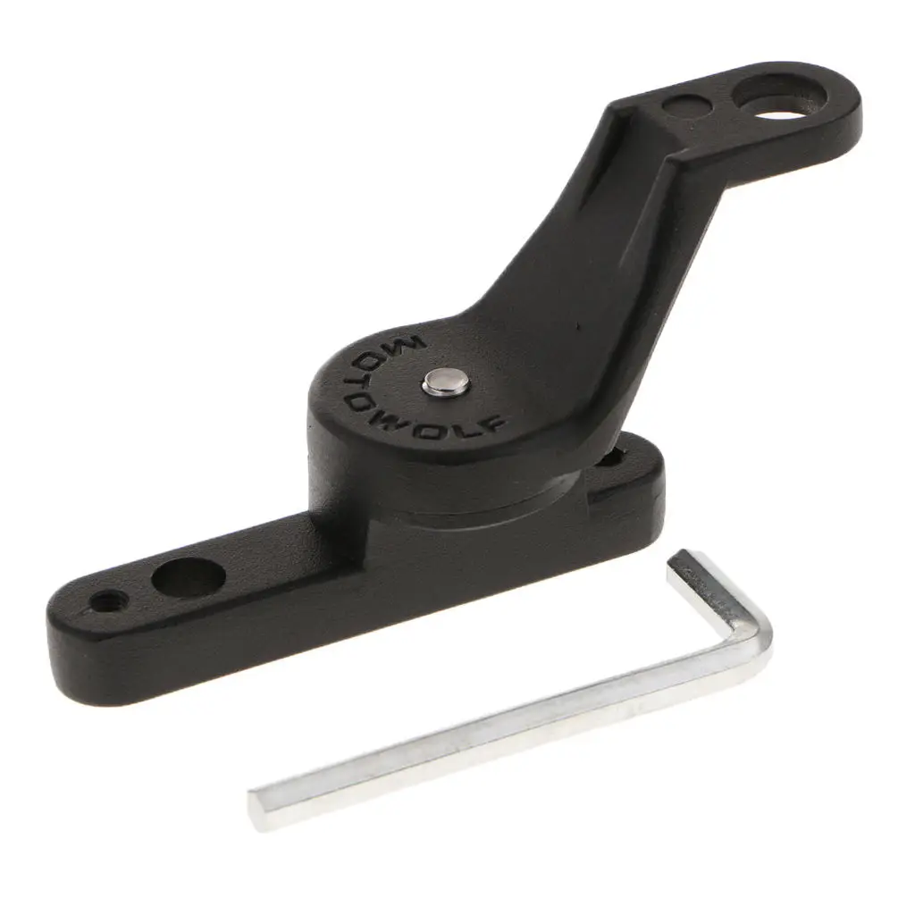 

Motorcycle Rearview Mirror Rotatable Extension Bracket Holder Mount