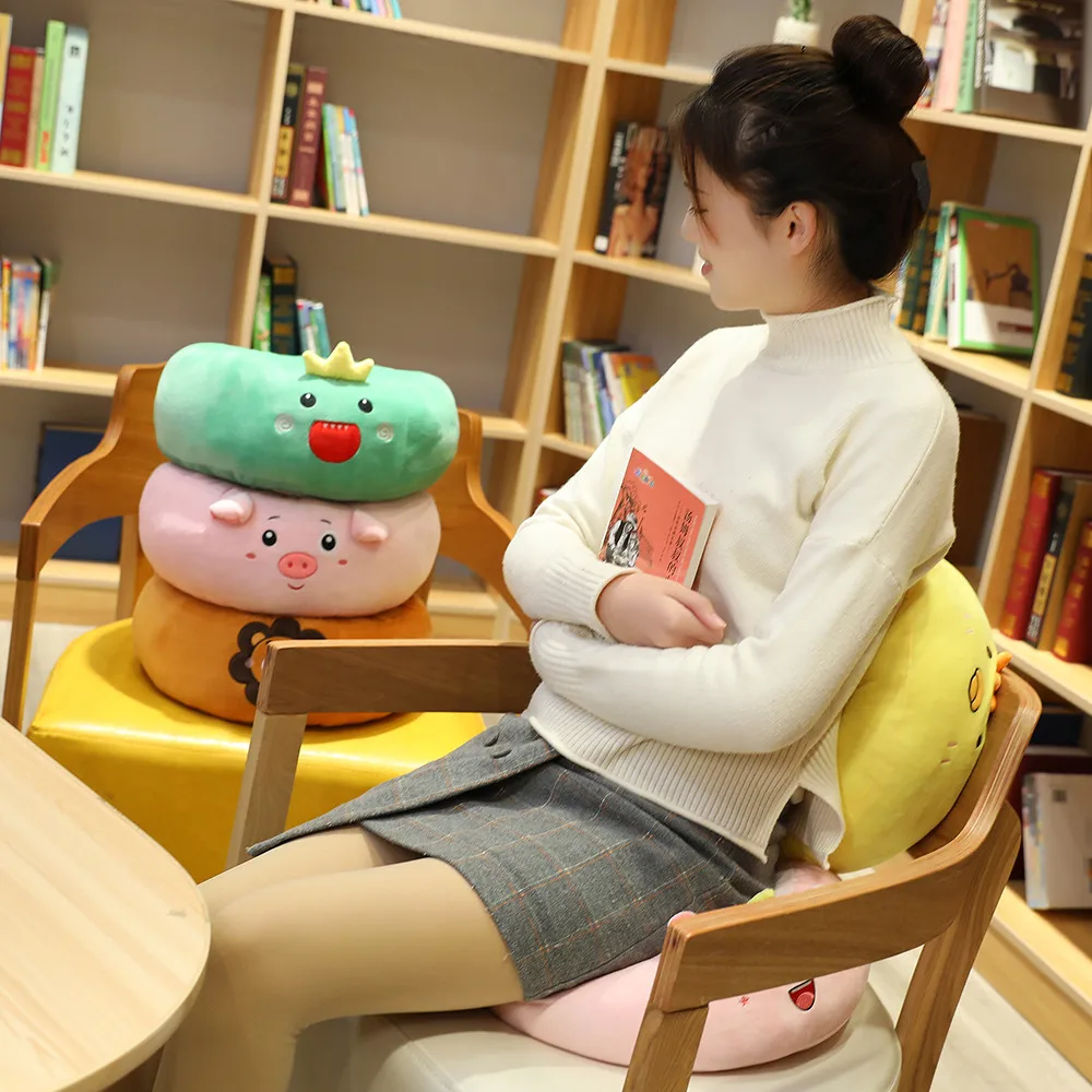 Мультяшная подушка для автомобильного сиденья спальни гостиной простой кровати