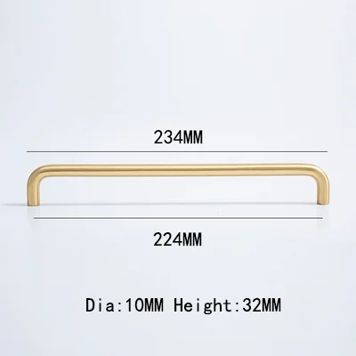 

3,78 ''5'' золотые ручки для шкафа, твердые латунные длинные мебельные ручки и ручки, скандинавские аксессуары для ящиков и шкафов, дверные ручки