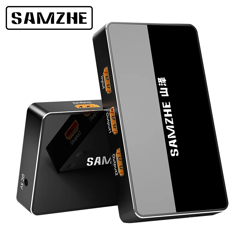 SAMZHE 4K * 2K HDMI сплиттер коммутатор 3 порта вход 1 выход адаптер для компьютерного
