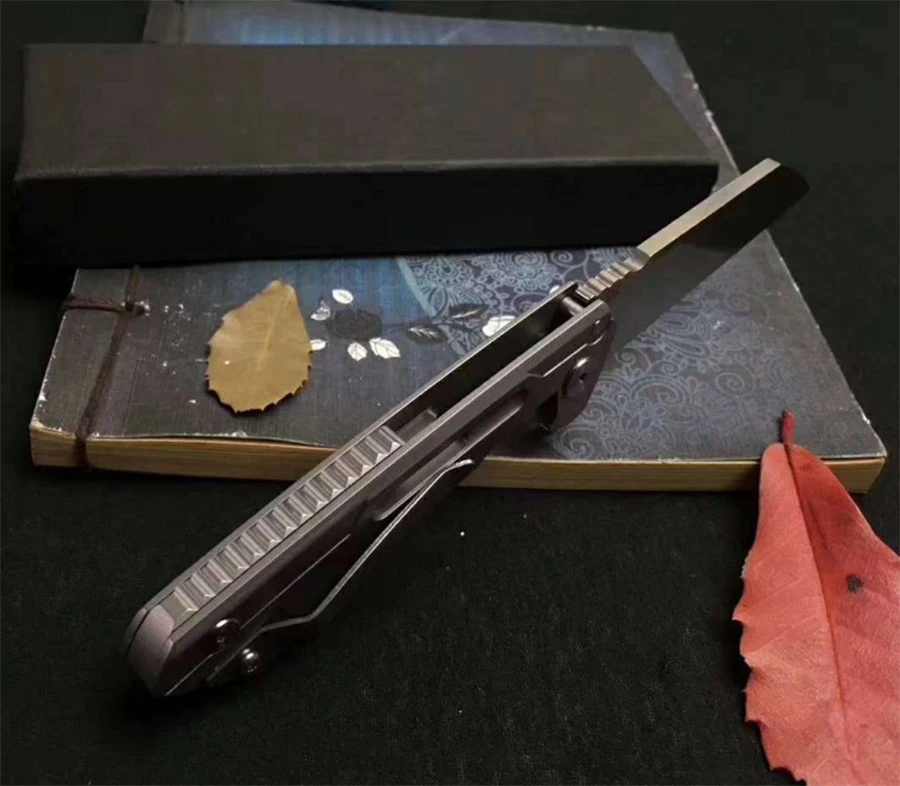 Высококачественный складной нож D2 лезвие стальная ручка Походный охотничий