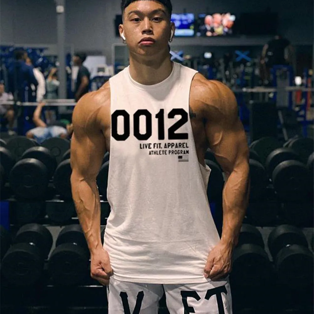 

Men's Vest Youth Breathable Sports Professional Fitness Slim Sleeveless Hurdle Undershirt Contracted Summer Trend Men's Vest