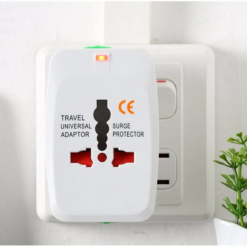 Все в одном Универсальный международный адаптер PluG 2 USB Порты и разъёмы World Travel AC