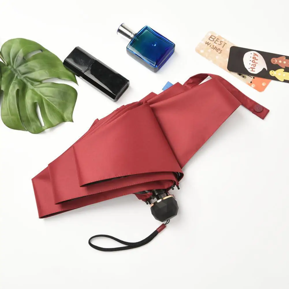 Маленький модный складной зонт дождь женский подарок для мужчин Мини карманный