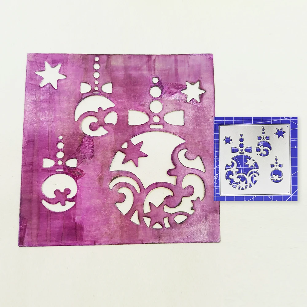 Christmas Star Card Craft Metal Cutting Frame Templates Scrapbooking Embossing Paper Cards Photo Album Stencils Dies | Дом и сад