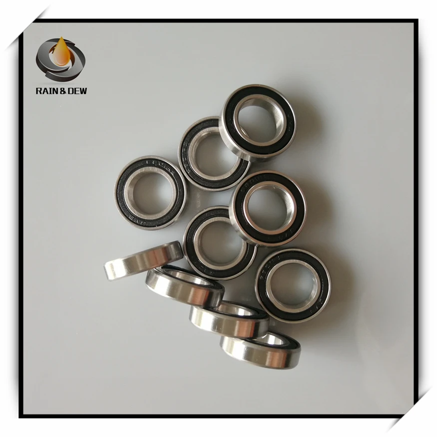 

10 шт., S6801 2RS, 12x21x5 мм, подшипник из нержавеющей стали, 6801 детской модели 6801RS