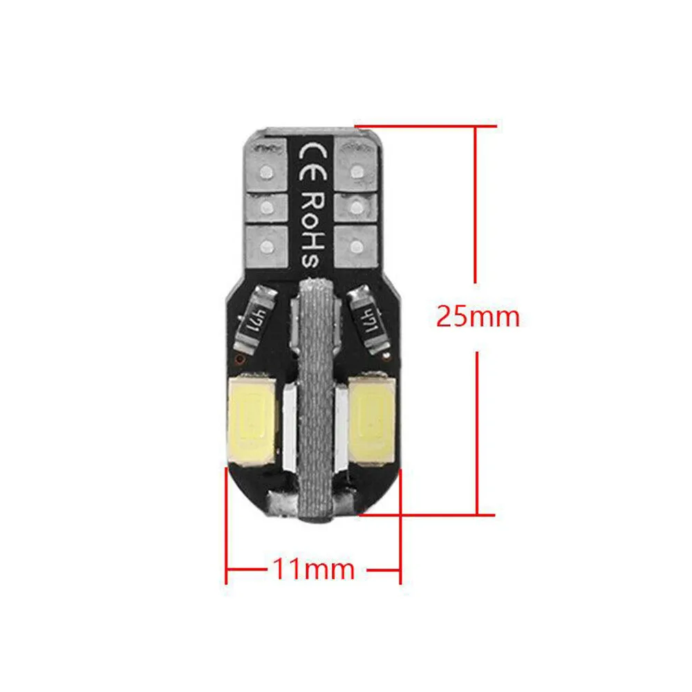 

Car Side Wedge Light Bulb 194 168 501 W5W 147 152 158 159 161 184 192 193 259 Bright White 5730 SMD 8 LED Car Lights