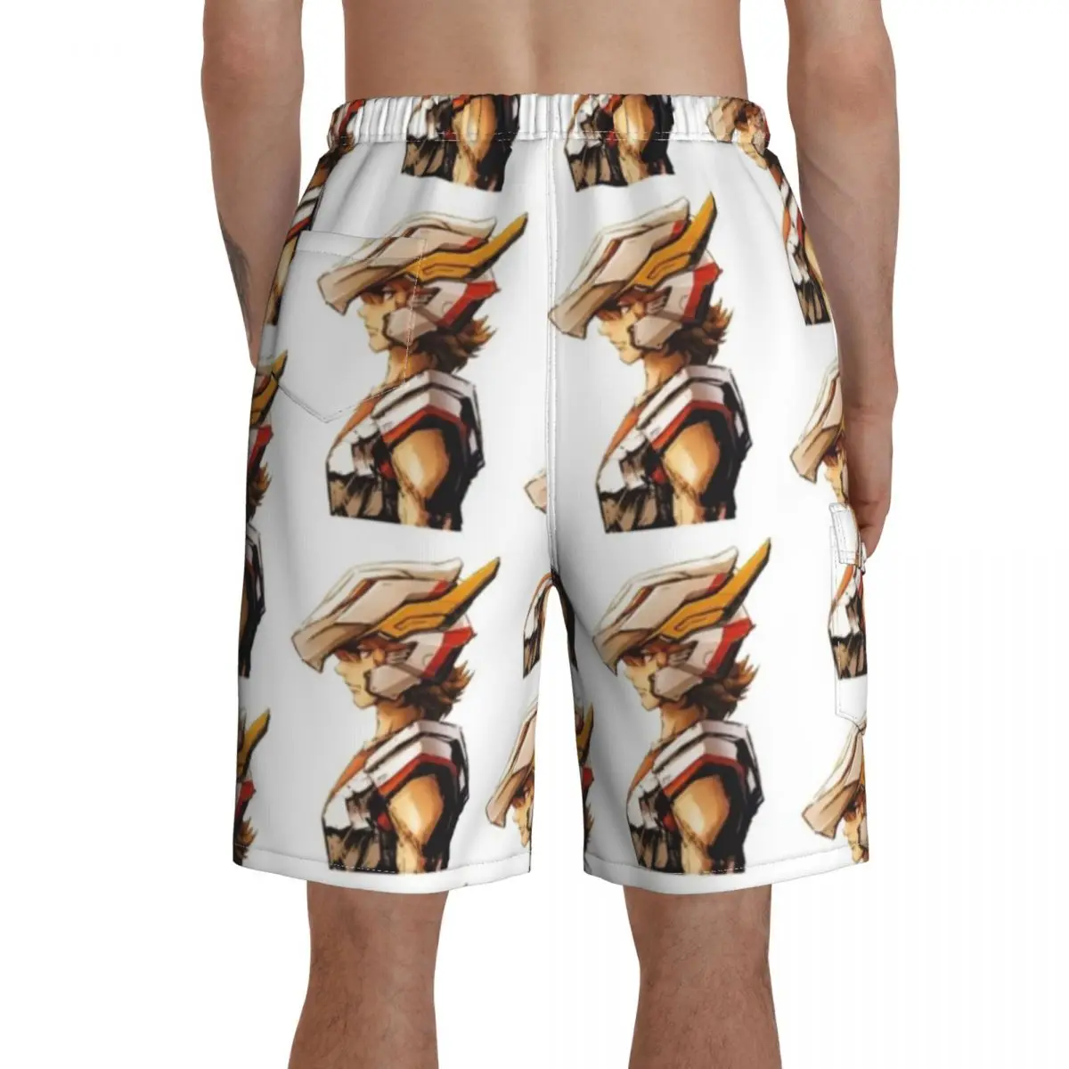 

Knights Of The Zodiac Board Shorts Beach Swimming Trunks Polyester Funny Men Swim Trunks