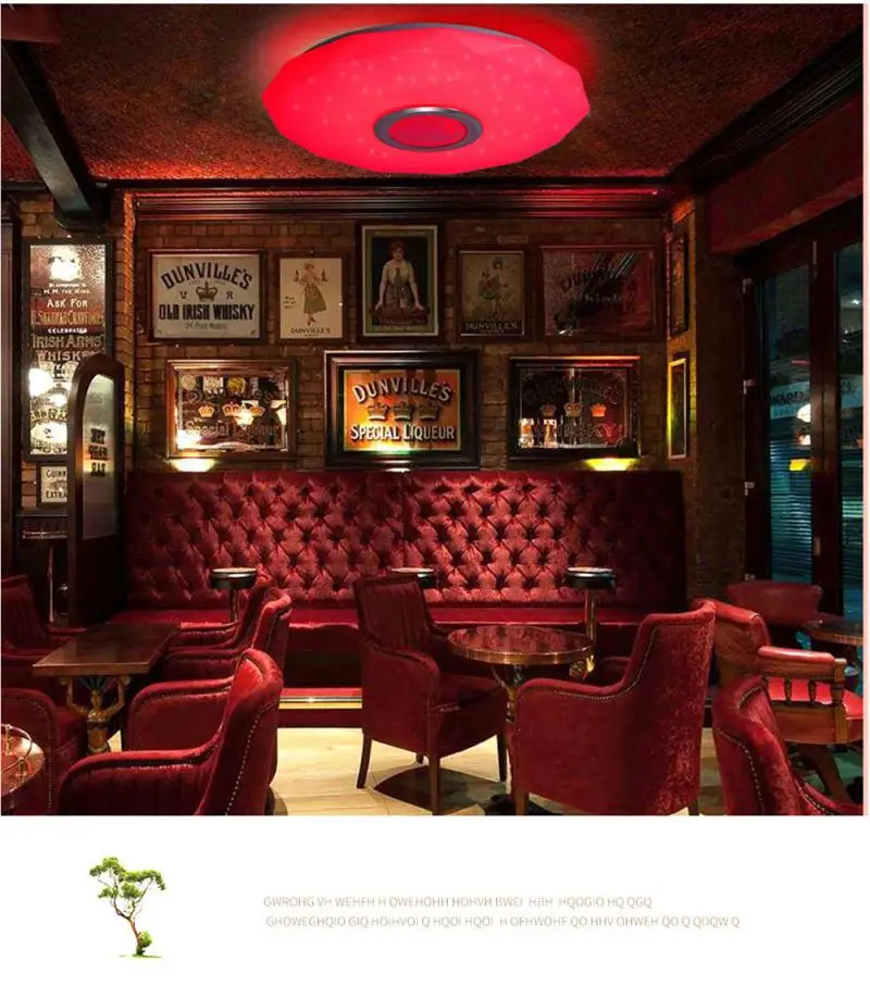 

30cmLED Round Ceiling Light Eye Protection Ceiling Light Modern Phone APP Remote Control Smart Bluetooth Music Ceiling Light