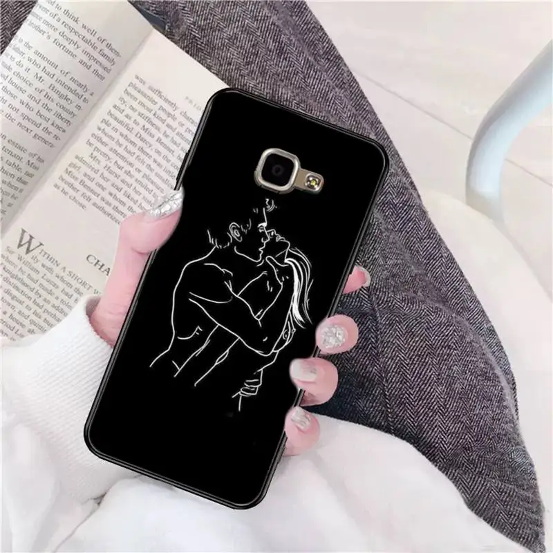 YNDFCNB Kiss Rose сексуальная девушка боди-арт чехол для телефона Samsung A51 01 50 71 21S 70 31 40 30 10 20