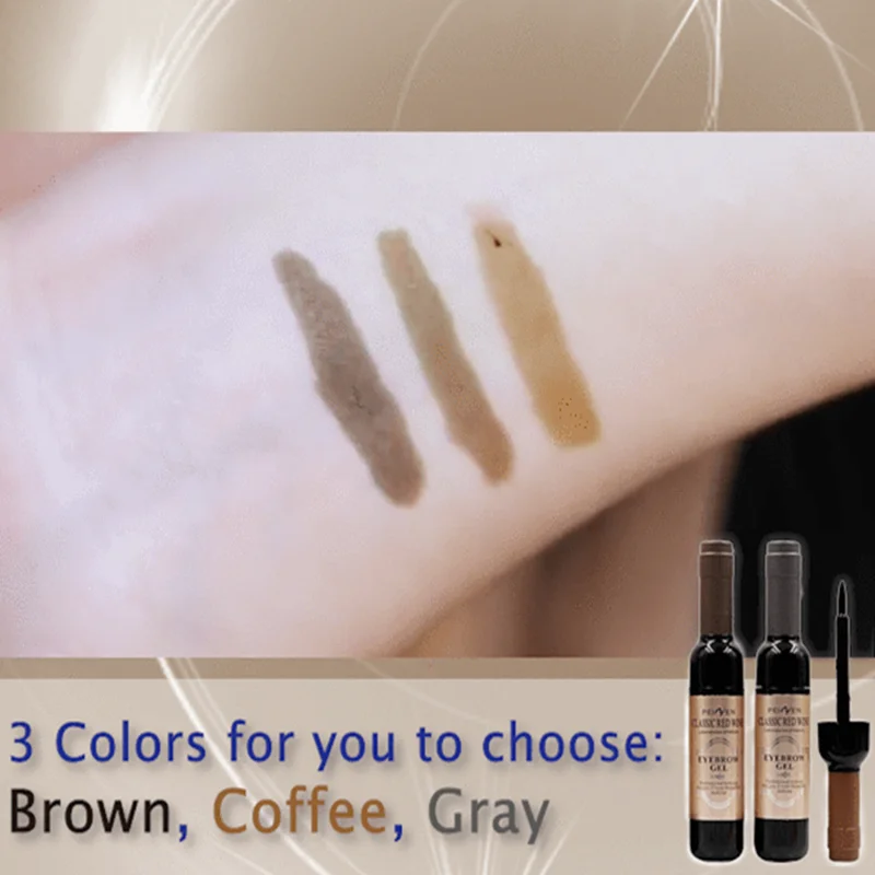 Идеальный водостойкий гель для бровей в течение 3 дней красное вино тату-гель