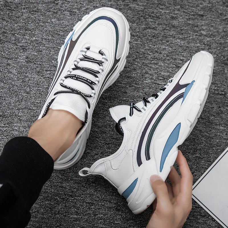 

Sports Casual Shoes Casual Shoes For Men Spring Sneakers Breathable Mesh Slip On Fashion Sneaker Work