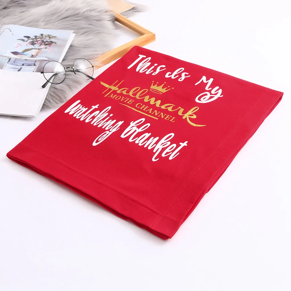 SAGACE Рождество офис компания квадратный шарф ворс одеяло большой теплый