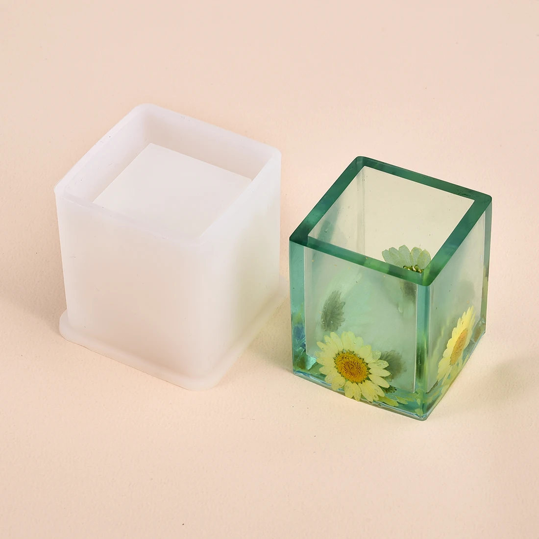 Держатель для ручек силиконовая форма смолы литые формы квадратная круглая