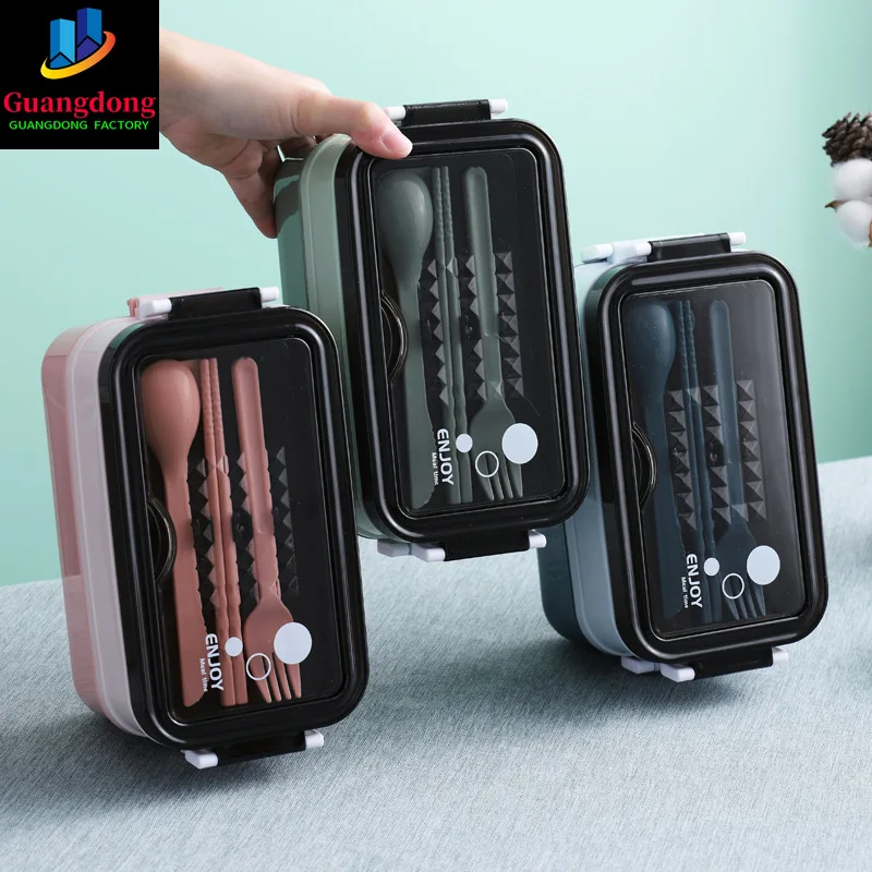 

Двойной Ланч-бокс из нержавеющей стали для детей, японский Ланч-бокс, изолированный Ланч-бокс, контейнеры для хранения пищевых продуктов дл...