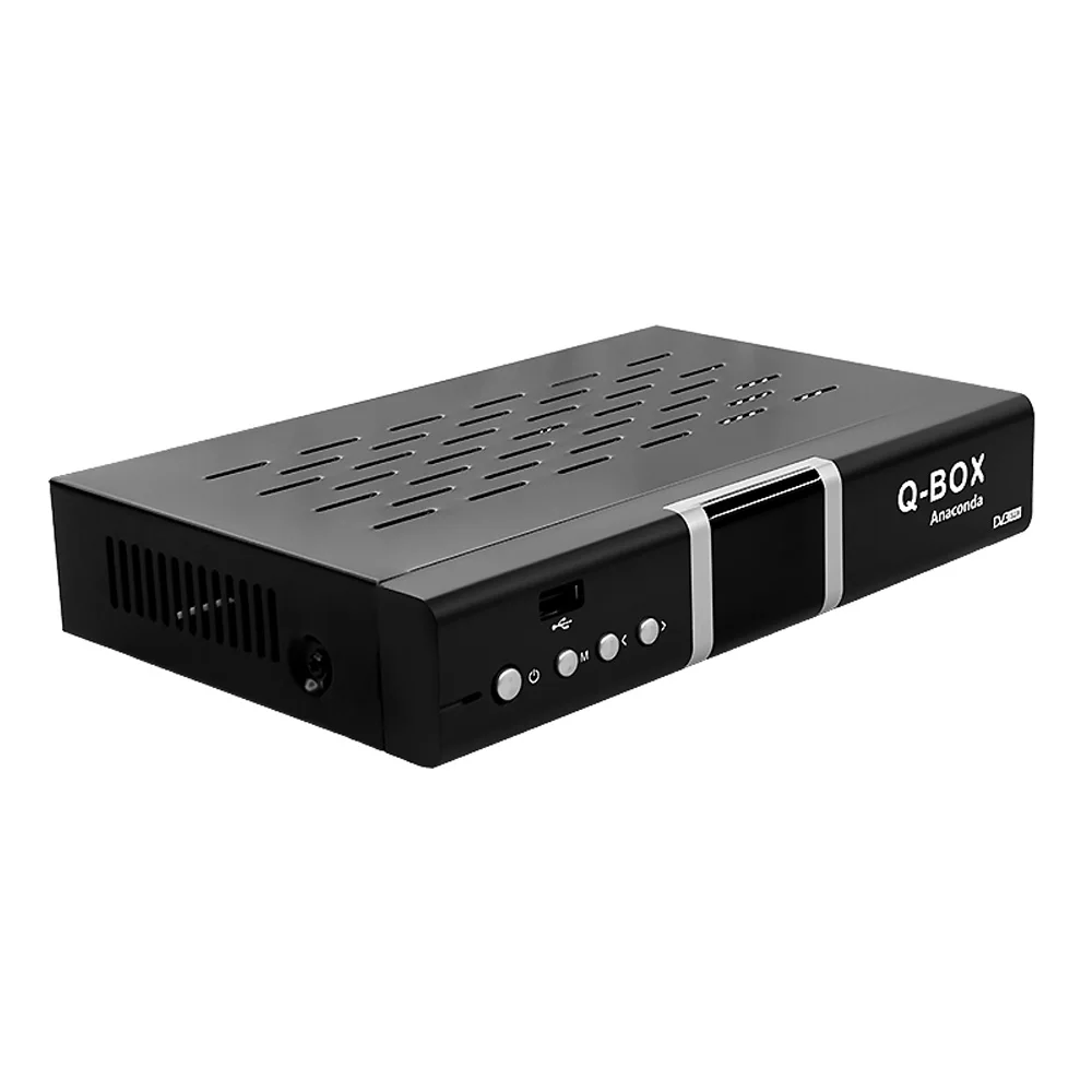 Q-BOX ANACONDA спутниковый ТВ приемник для Европы USB2.0 DVB-S2 H.264 HD tv Smart tv Box с бесплатным воздухом цифровой блок для телевизора, qbox Q BOX