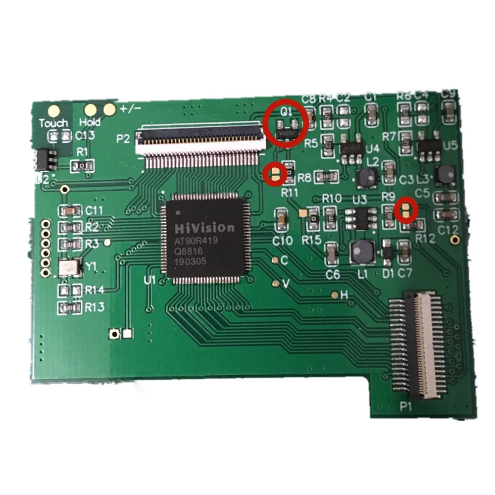 Замена для GBP ЖК-дисплей Экран высокого светильник комплект модификации Nintend 5