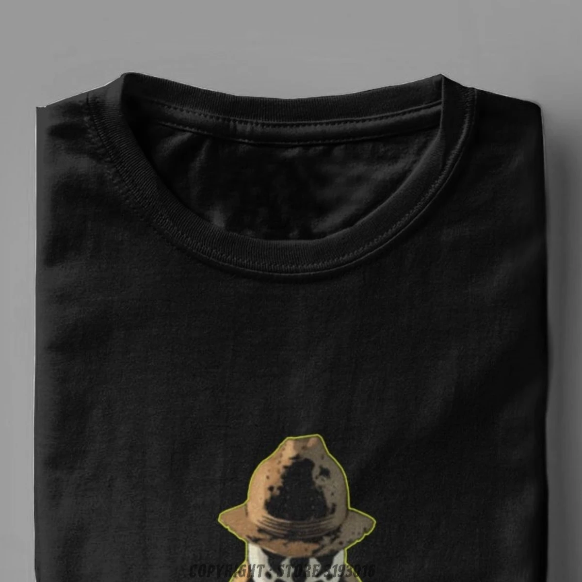 Роршаха Футболка с принтом Watchmen мужские смайлик Dr Манхеттен Роман Алан Мур эмо