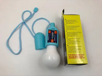 

Explosion models LED portable colorful lanyard lights retro lighting tent camping restaurant pull line decorative night light