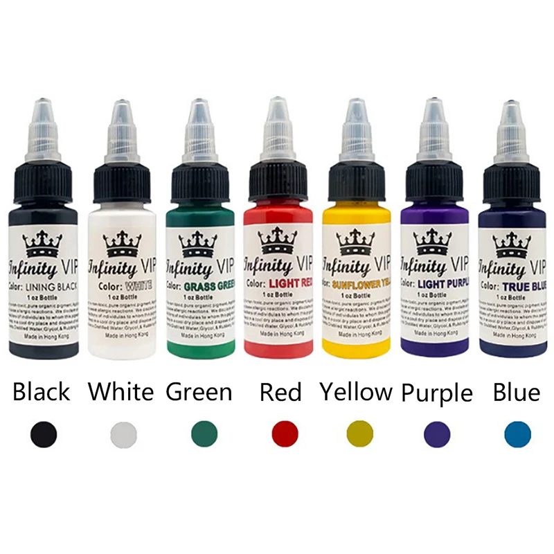 

30ml Tattoo Ink Pigment Body Art Tattoo Kits Professional Beauty Paints Makeup Tattoo Supplies Semi-permanent Eyebrow