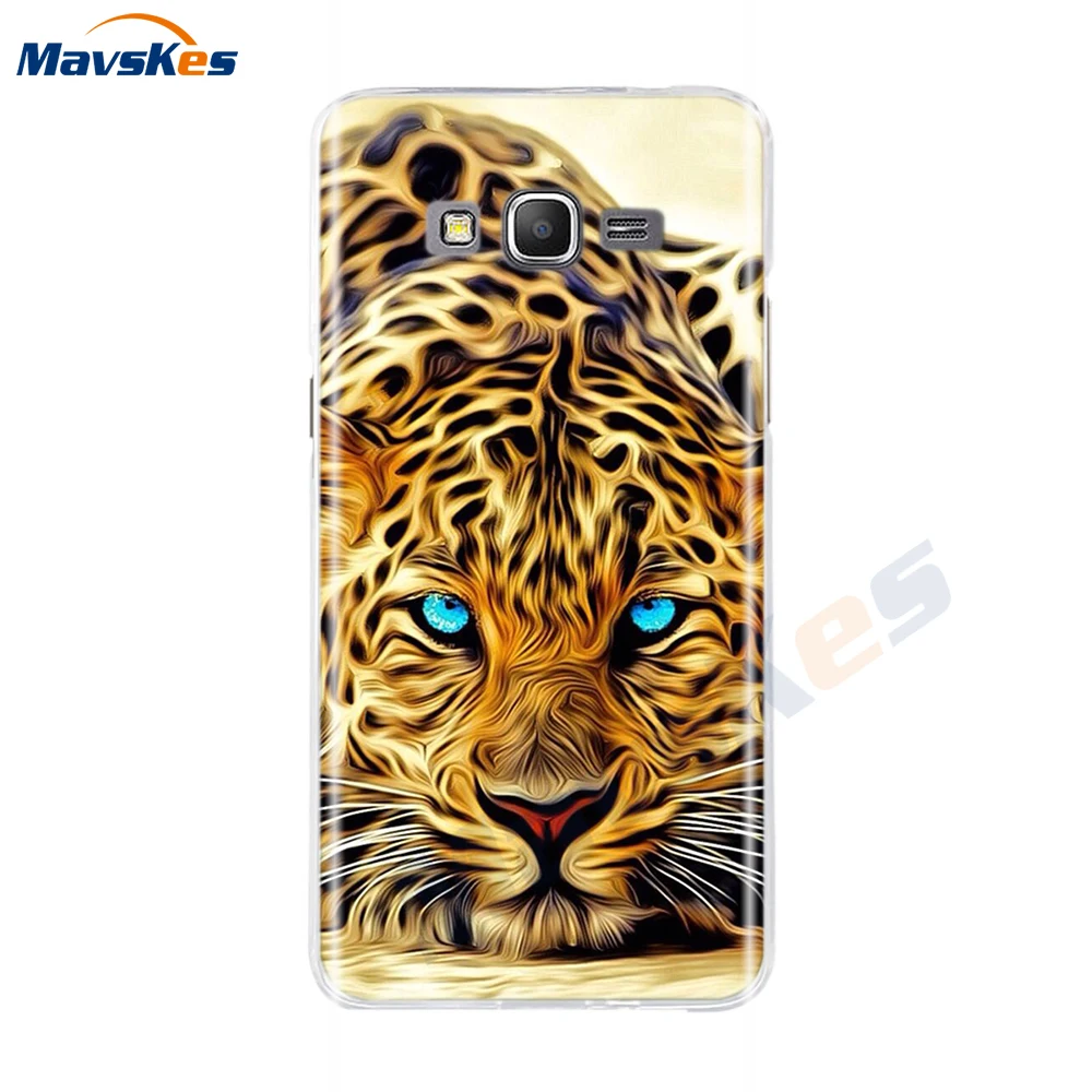 Phone Cove For Samsung Galaxy Grand Prime VE G530 SM-G530H G531H SM-G531H G531F SM-G531H/DS Duos Silicone Case TPU Cat Animal