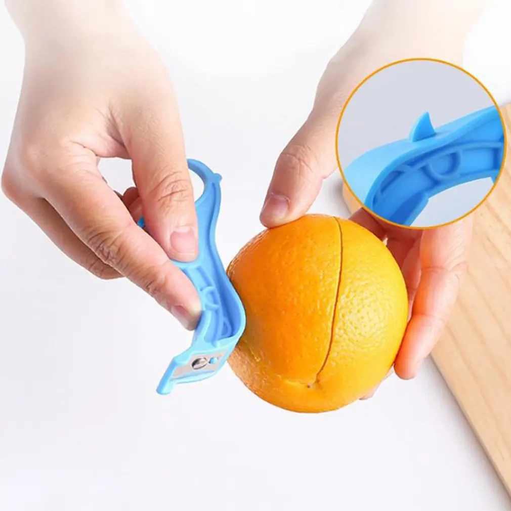 

Multi-functional Apple Peeler Kitchen Tool Plastic Ring Fruit Orange Peeler