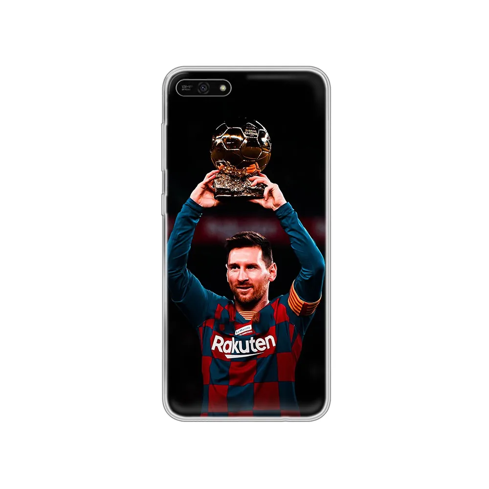 

messi Football Argentina tpu hoesjes Etui Transparent Phone Case For HUAWEI honor mate 7A 8S 8X 9 9X 10 20 30 pro pro lite