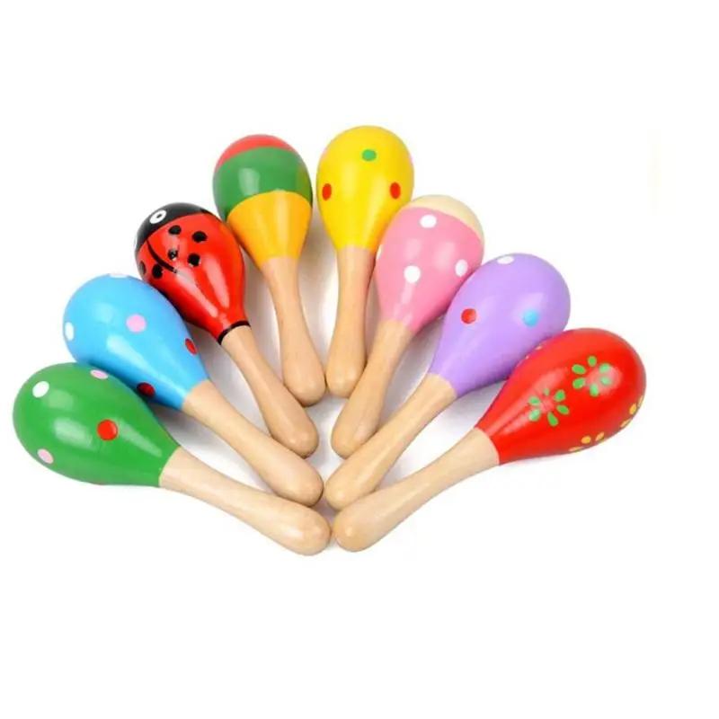 

2pcs Musical Toys Funny Sand Hammers Toys Educational Toys (Random Style)