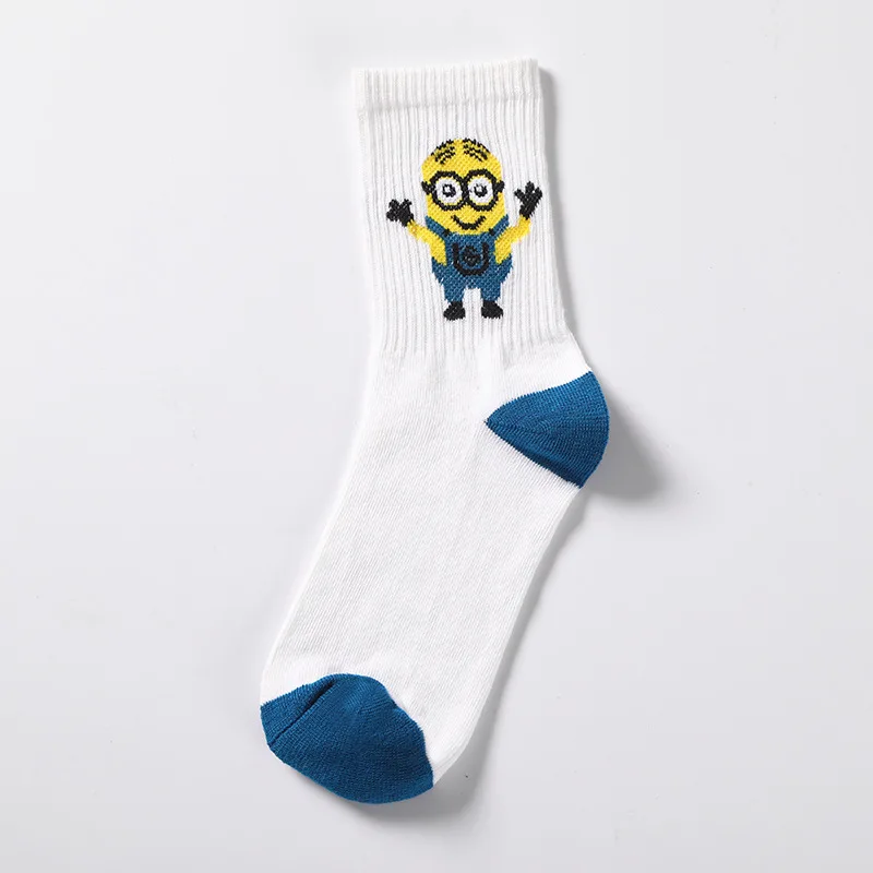 Style2-3 Cartoon Character Cute Socks Women Harajuku Cute Patterend Ankle Socks Hipster Skatebord Ankle Funny Socks Female - Цвет: Style2-3