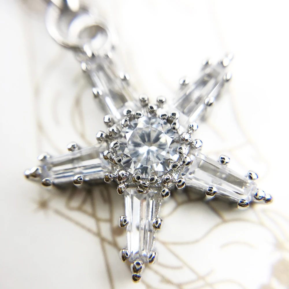 Циркониевый кулон Подвеска со звездой 2021 летние Космос Стиль волшебно