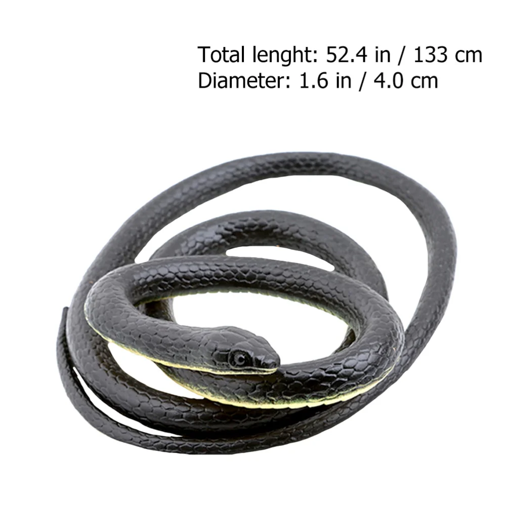 

1PC Lifelike Snake Plaything Trick Props Simulation Snake