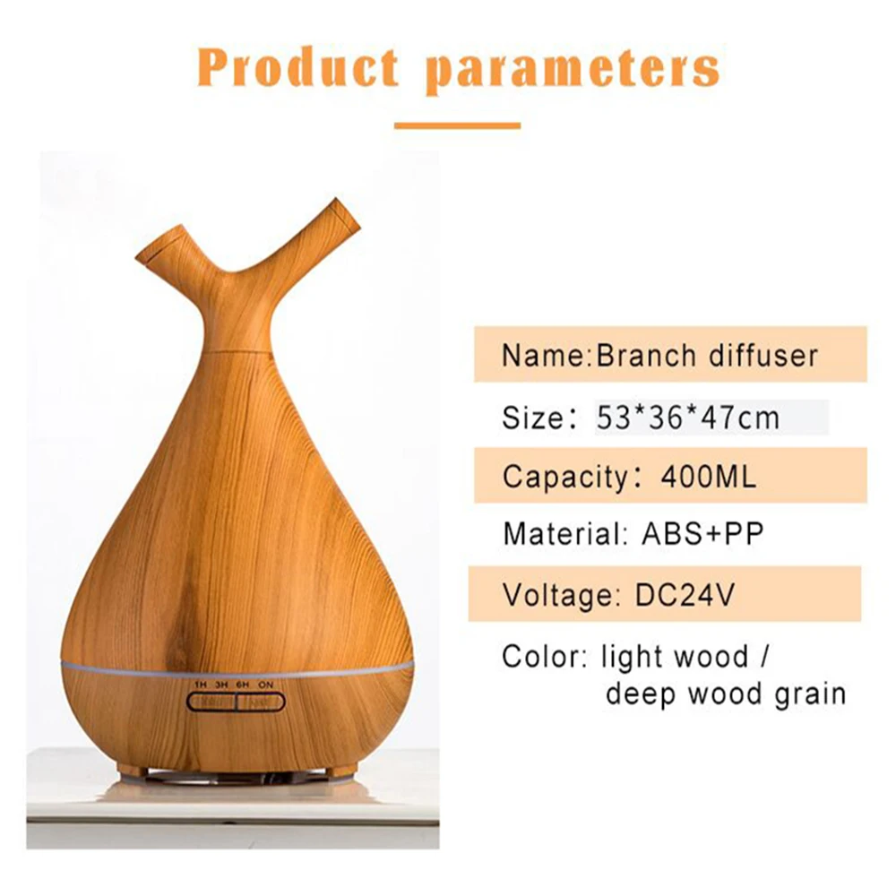 Увлажнитель Ароматизатор воздуха ультразвуковой 400 мл|Увлажнители воздуха| |