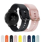 Ремешок силиконовый для Samsung Gear sport S2 S3 Classic, браслет для amazfit gtr huawei GT 2 42 46 мм galaxy watch active 2 40 44 мм, 22 мм 20 мм