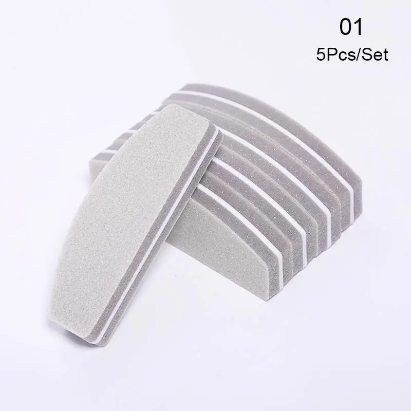 6 Patterns Professional Nail File Flower Sanding Nail File Double Side Nail Buffer Buffing Polish Nail Art Block Pedicure Tools - Цвет: 13