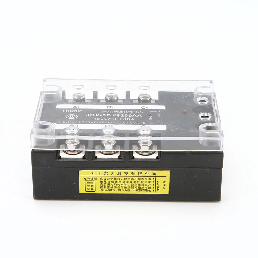 3-фазное твердотельное реле от переменного тока до 60 А 80 100 120 150 200 24-280 В 24-660-1200 CE |