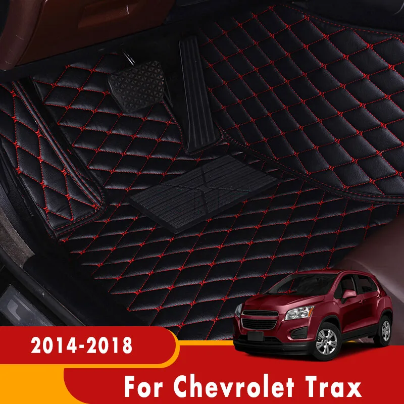 Alfombrillas impermeables para coche Chevrolet Trax, accesorios personalizados para Interior de coche, 2018, 2017, 2016, 2015, 2014