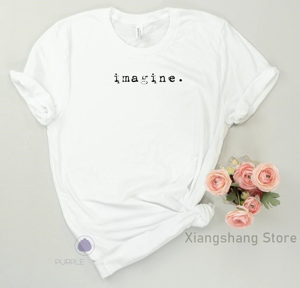 Футболка с надписью Ван представляй себе | Мужская одежда