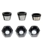 Фрезерный Цанга с хвостовиком 14 дюйма, 6 мм, 6,35 мм, 8 мм для резака, патрон и Гайка для электрического деревообрабатывающего триммера, деревообрабатывающий фрезерный станок, гравировальный станок