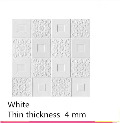 thin thickness 4 mm Обои теплых оттенков для спальни, потолок, потолок, Звукоизолированные самоклеящиеся обои, декоративная пена, ремонт стен - Цвет: thin thickness 4 mm