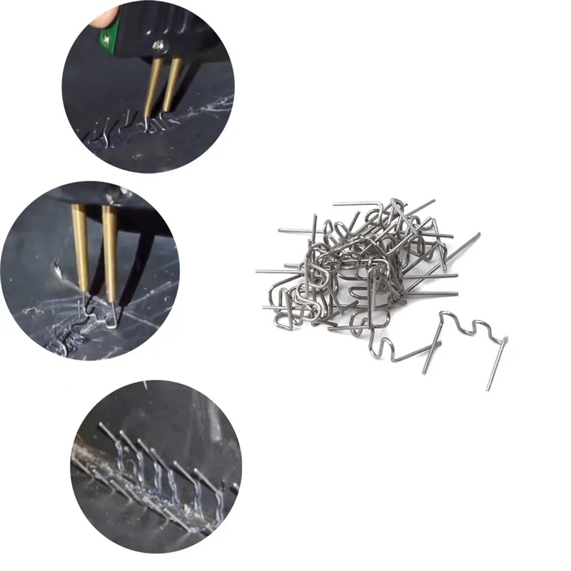 Горячий степлер тепловой скобы пластиковый Ремонтный комплект 0 6 мм 8