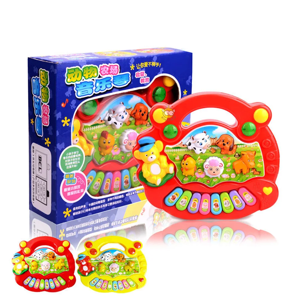

Baby Animal Farm Musical Toy Baby Electronic Piano Toys Baby Electronic Piano Infant Early Education Music Toy