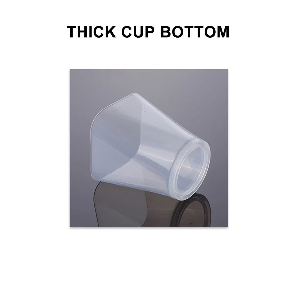 Пластиковый мерный стакан для парикмахерской миксер окрашивания волос