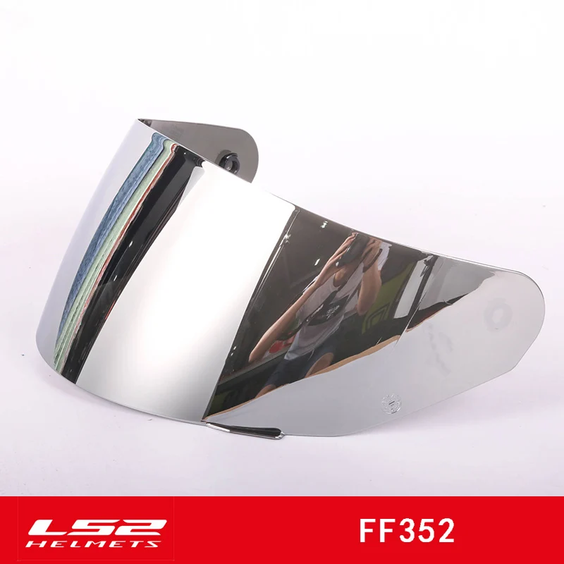 Мотоциклетный шлем с козырьком LS2 для FF352 ff384 на все лицо многоцветное стекло