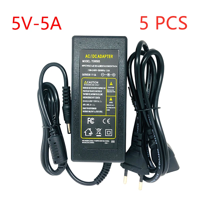 1A 2A 3A 5A 6A 8A ПК Питание 5 вольт Ховерборд 110V до 220V Сетевой адаптер переходник