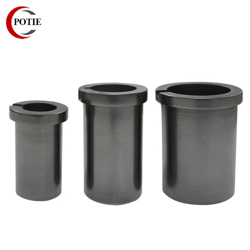 1-4KG Foundry Melting Cup High Purity Graphite Crucible For Gold Silver Copper Casting, Jewelry Making Tools