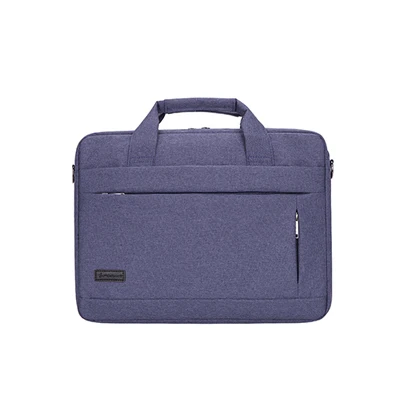 Purple (14inch ) Модная вместительная сумка для ноутбука для мужчин и женщин, дорожный портфель, деловая сумка для ноутбука 14 15 дюймов Macbook Pro PC - Цвет: Purple (14inch )